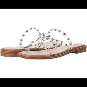 Steve Madden Zingo Rhinestone Sandals size 8.5